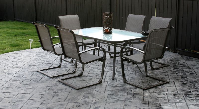 Decorative Concrete Patio