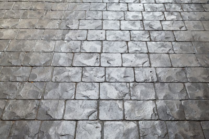 Stamped Concrete Installation in Frisco, TX